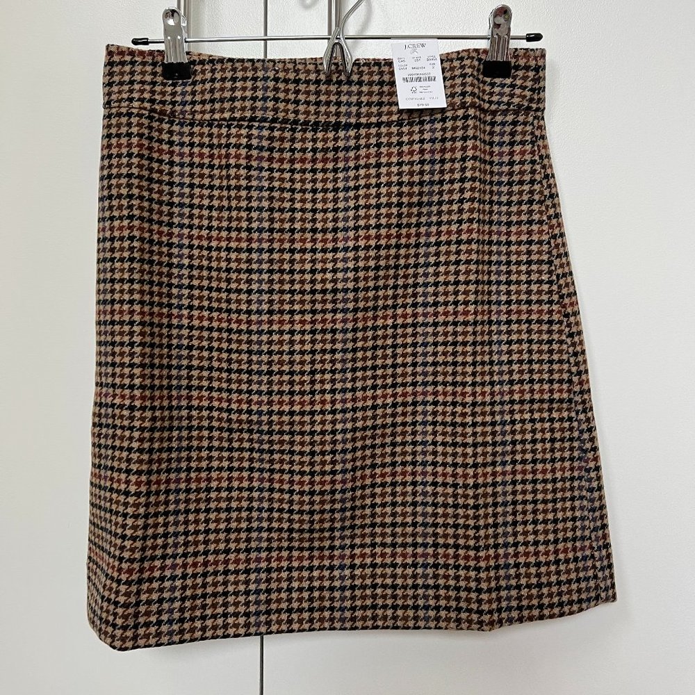 Wool-Blend J Crew Skirt